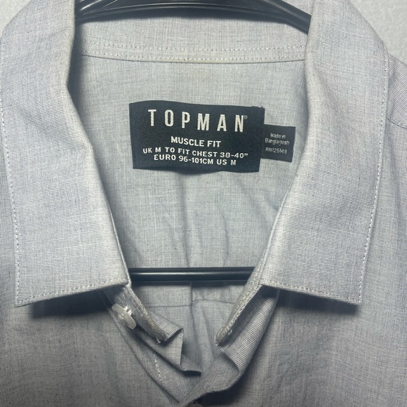 Topman M muscle fit button up - Picture 2 of 3